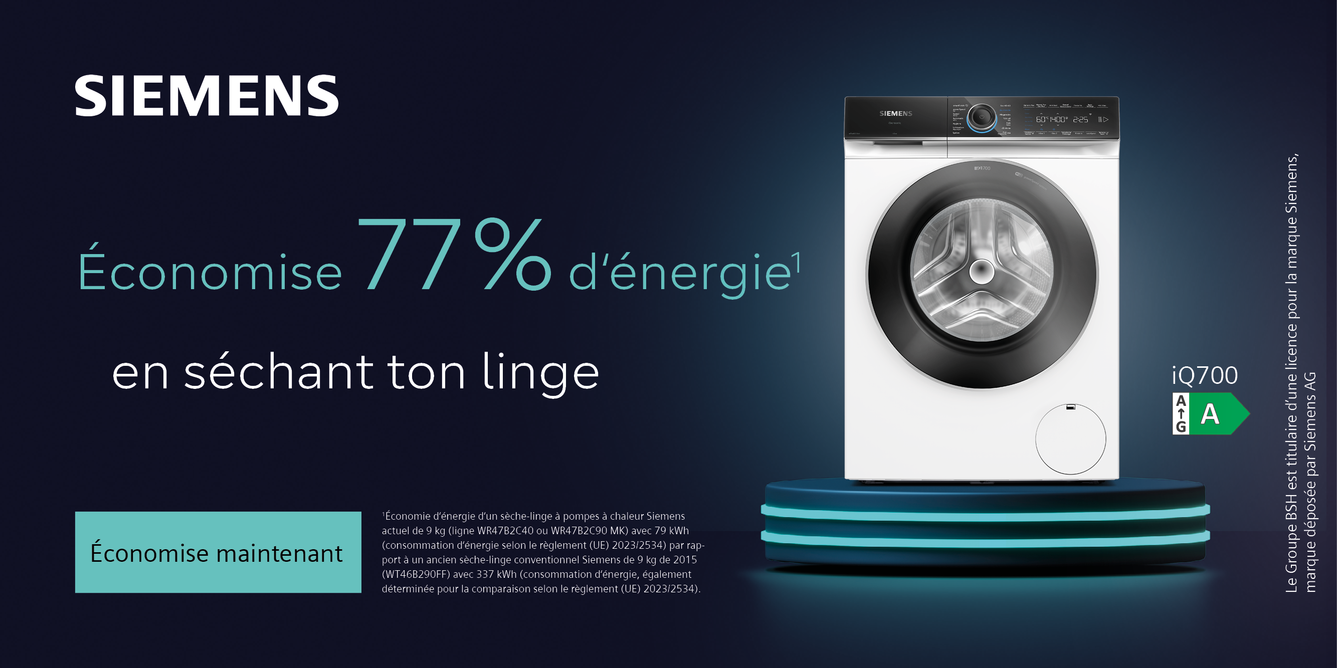 Siemens WR47B2C0CH iQ700