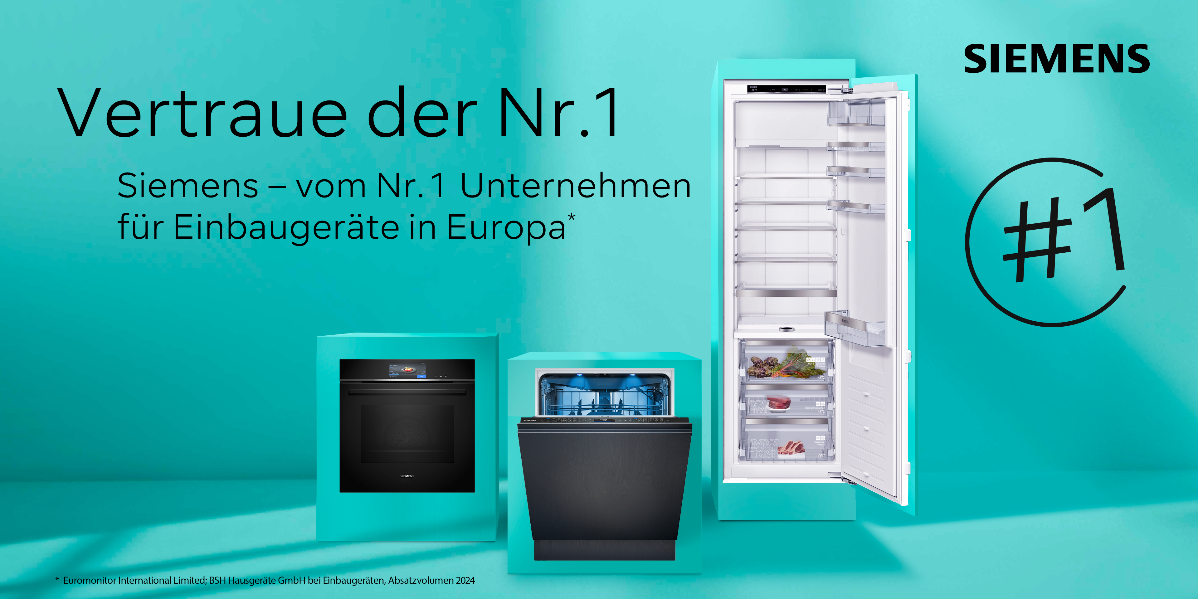 Siemens Nr. 1 in Europa